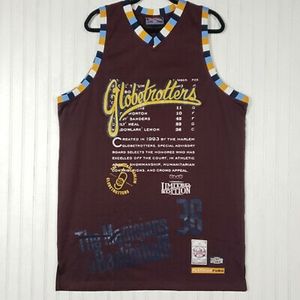 Vintage Platinum Fubu Harlem Globetrotters Meadowlark Lemon Jersey